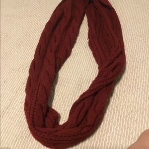 Maroon Infinity Scarf
